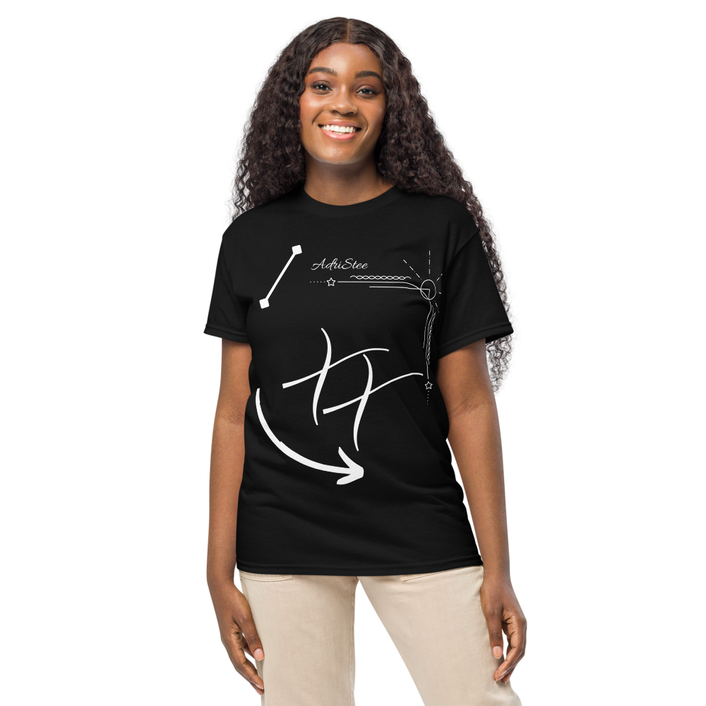 Camiseta Negra-Brillante-aesthetic-Lucir-Fiesta-Unico